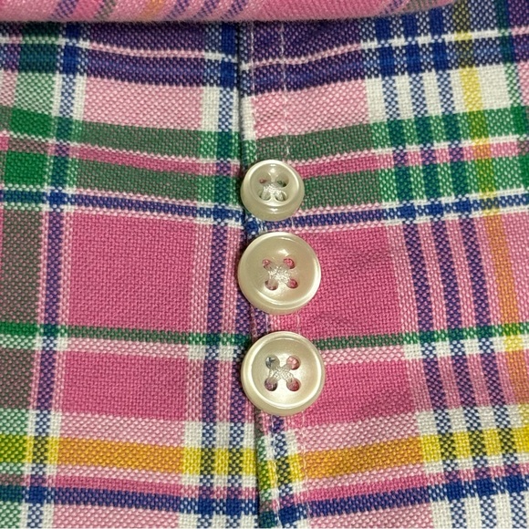 Ralph Lauren Vibrant Pink Plaid Men's Casual Short Sleeve Size S Shirt Excellent - Picture 8 of 10